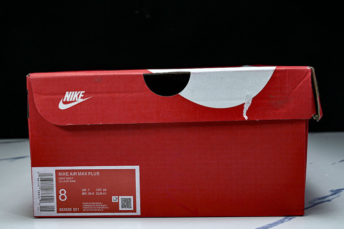 852630-021 AIR MAX PLUS WOLF GREY/BLACK-WHITE