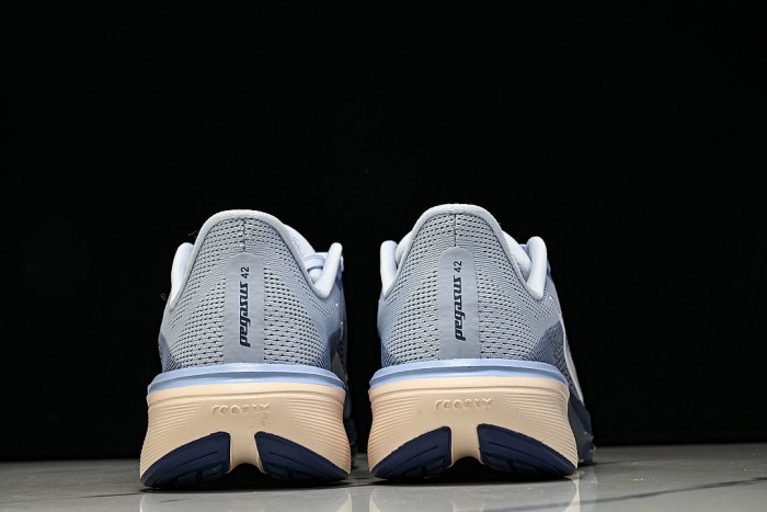AIR ZOOM PEGASUS 42 WEAR-RESISTANT RUNNING SHOES BLUE/NAVY/WHITE