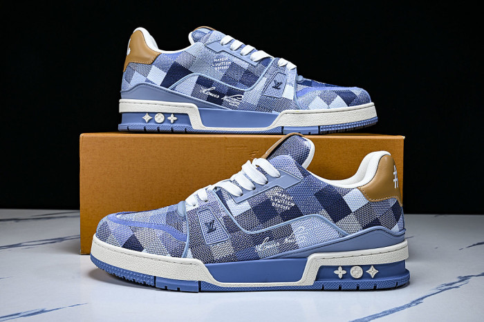 TRAINER SPORT AND CASUAL SNEAKERS BLUE/BLUE/BLUE