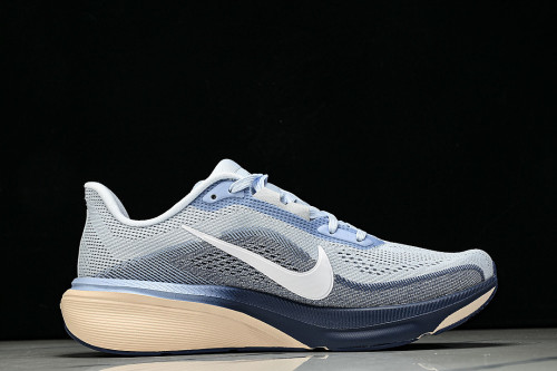AIR ZOOM PEGASUS 42 WEAR-RESISTANT RUNNING SHOES BLUE/NAVY/WHITE
