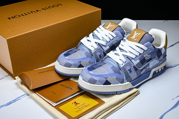 TRAINER SPORT AND CASUAL SNEAKERS BLUE/BLUE/BLUE