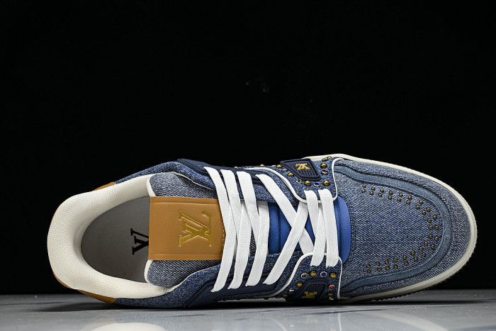 TRAINER SPORT AND CASUAL SNEAKERS BLUE/BLUE/BLUE