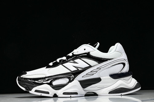 U906076M NEW BALANCE 9060 CO-BRANDED RETRO CASUAL SPORTS RUNNING SHOES WHITE/BLACK