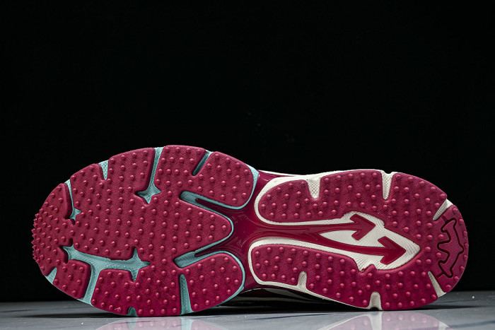 HIGH-TOP CASUAL SPORTS SHOES PINK/BLUE/BEIGE/WINE RED