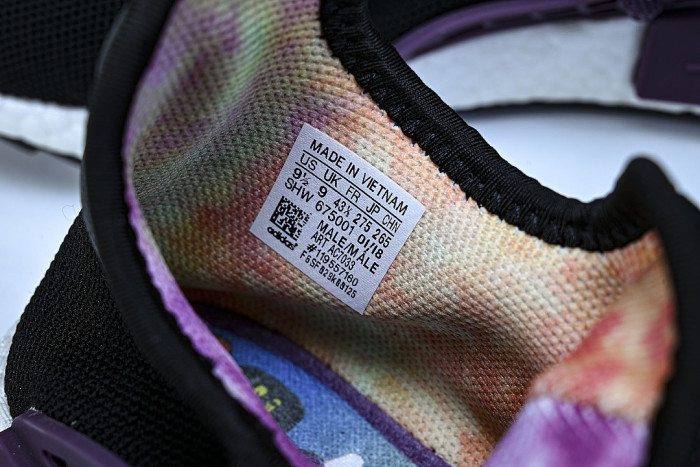 AC7033 HUMAN RACE NMD CORE BLACK/DEEPEST PURPLE/CORE BLACK
