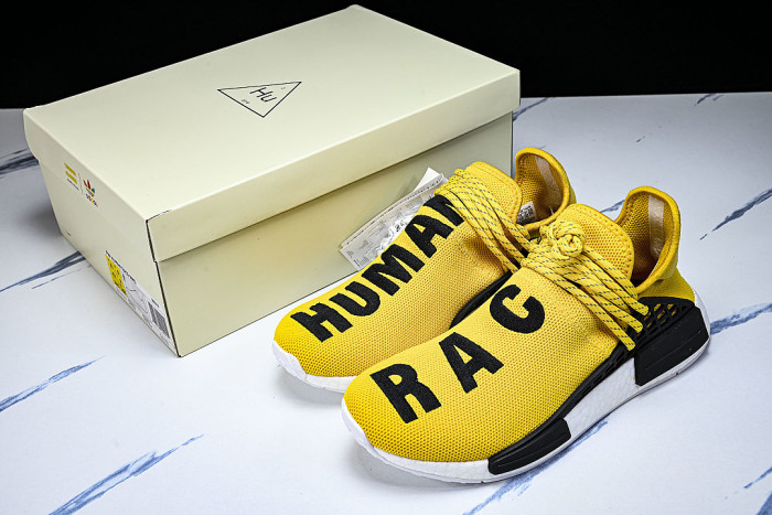 BB0619 NMD HU EQT YELLOW/EQT YELLOW/FTWR WHITE