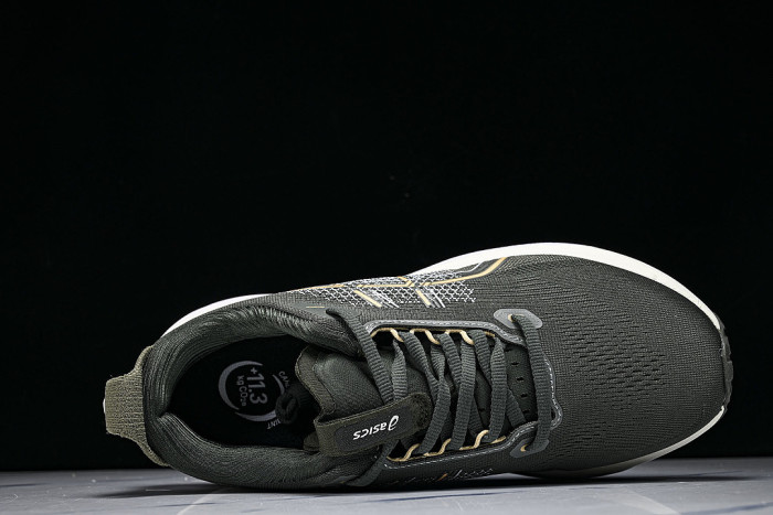 1011C167-200 GEL KAYANO 33 WEAR-RESISTANT GRIP SUPPORT TRAINING RUNNING SHOES BLACK/INKINESS