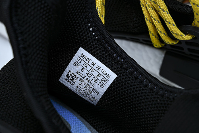 BB3068 NMD HU CORE BLACK/CORE BLACK/CORE BLACK