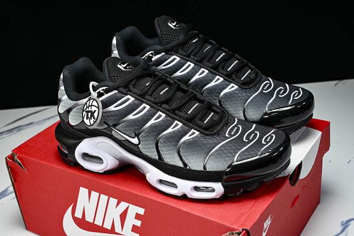 DM0032-003 AIR MAX PLUS TRIPLE BLACK/DARK GRAY