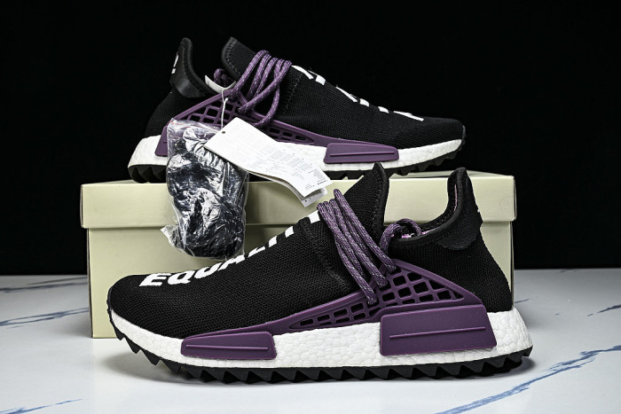 AC7033 HUMAN RACE NMD CORE BLACK/DEEPEST PURPLE/CORE BLACK