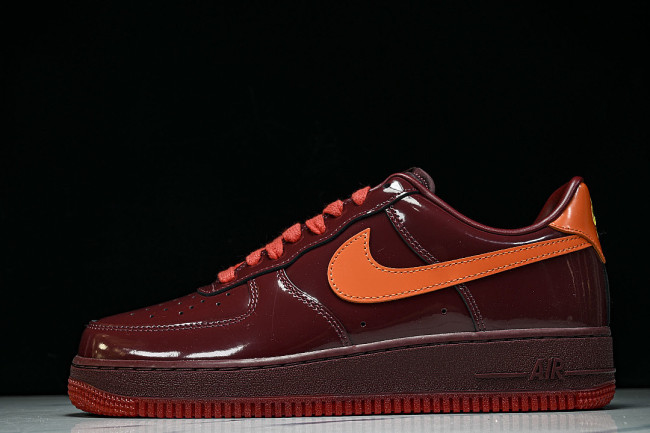 IO4489-601 AIR FORCE 1 LOW DARK TEAM RED/UNIVERSITY GOLD/SAFETY ORANGE/CHALLENGE RED