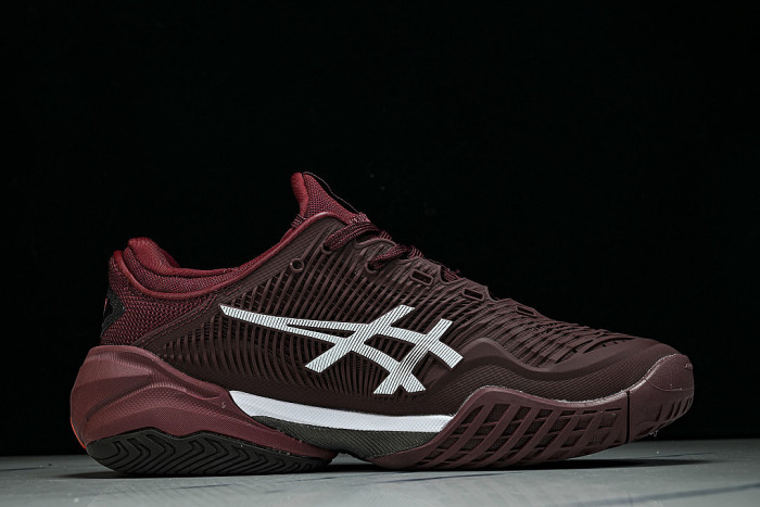 1041A370-600 COURT FF 3 MEN'S STABLE ANTI SLIP PROFESSIONAL SNEAKERS WINE RED/CLARET RED