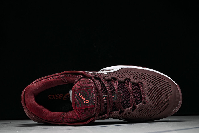 1041A370-600 COURT FF 3 MEN'S STABLE ANTI SLIP PROFESSIONAL SNEAKERS WINE RED/CLARET RED