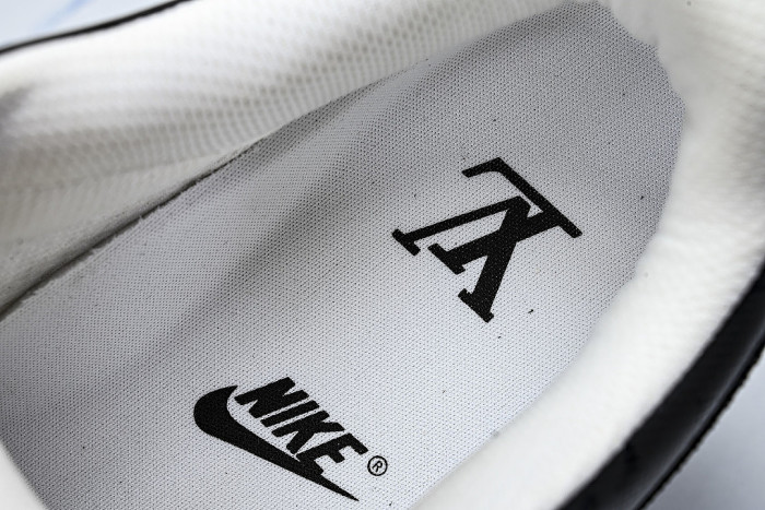 AIR FORCE 1 LOW LACE UP CASUAL SNEAKERS BLACK/WHITE