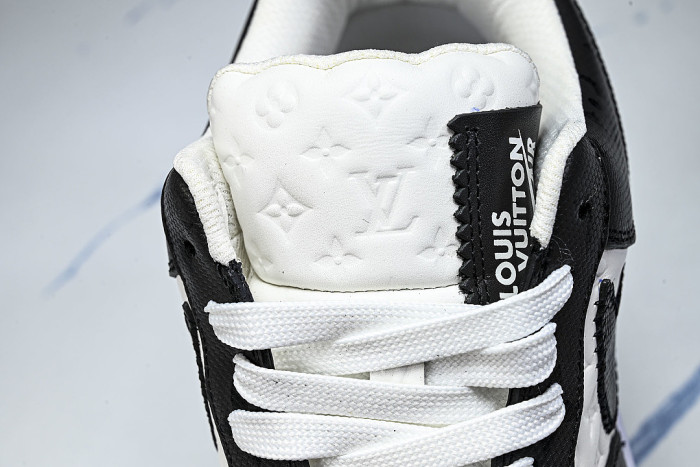 AIR FORCE 1 LOW LACE UP CASUAL SNEAKERS BLACK/WHITE