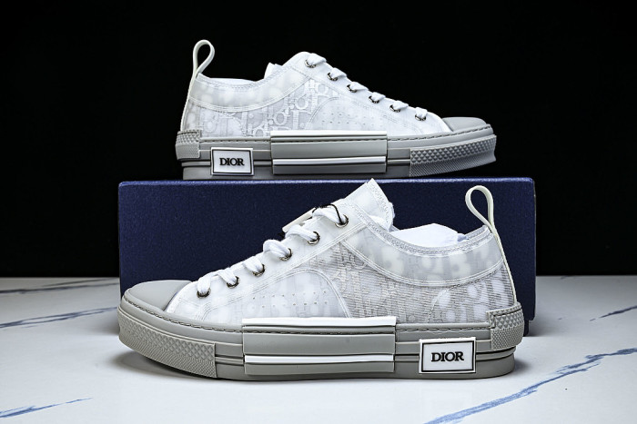 MEN'S LOW TOP PRINT B23 LACE UP FLAT SHOES COMBINED WITH CASUAL SPORTS SHOES DARK GRAY/GREY