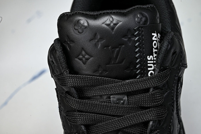 AIR FORCE 1 LOW LACE UP CASUAL SNEAKERS BLACK/INKINESS