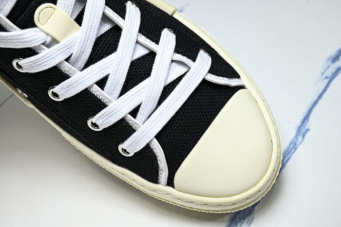 NEW STYLE MEN'S AND WOMEN'S SHOES OBLIQUE PRINTING B23 HIGH TOP SPORTS SHOES BLACK/INKINESS