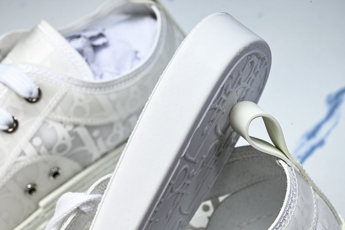 MEN'S LOW TOP PRINT B23 LACE UP FLAT SHOES COMBINED WITH CASUAL SPORTS SHOES WHITE/OFF WHITE