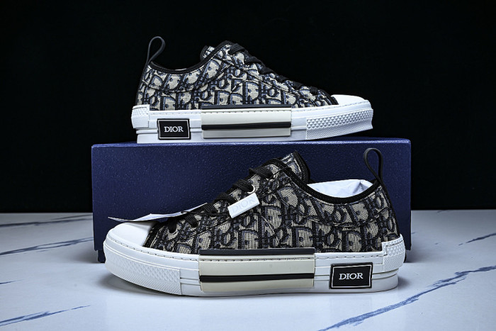 MEN'S LOW TOP PRINT B23 LACE UP FLAT SHOES COMBINED WITH CASUAL SPORTS SHOES BLACK/INKINESS