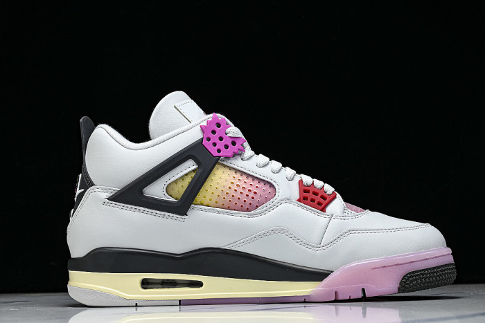 JA1135-100 AIR JORDAN 4 AJ4 MEN'S BASKETBALL SHOES LIGHT PINK/WHITE/PINK