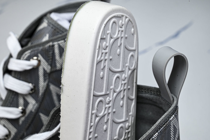 NEW STYLE MEN'S AND WOMEN'S SHOES OBLIQUE PRINTING B23 HIGH TOP SPORTS SHOES DARK GRAY/GREY