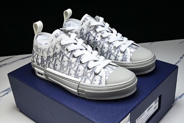 MEN'S LOW TOP PRINT B23 LACE UP FLAT SHOES COMBINED WITH CASUAL SPORTS SHOES DARK GRAY/GREY