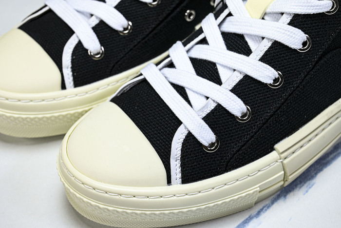 NEW STYLE MEN'S AND WOMEN'S SHOES OBLIQUE PRINTING B23 HIGH TOP SPORTS SHOES BLACK/INKINESS