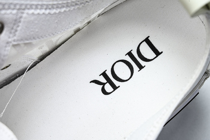 MEN'S LOW TOP PRINT B23 LACE UP FLAT SHOES COMBINED WITH CASUAL SPORTS SHOES WHITE/OFF WHITE