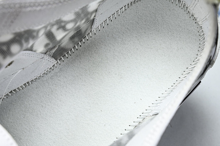 MEN'S LOW TOP PRINT B23 LACE UP FLAT SHOES COMBINED WITH CASUAL SPORTS SHOES LIGHT GRAY/GREY