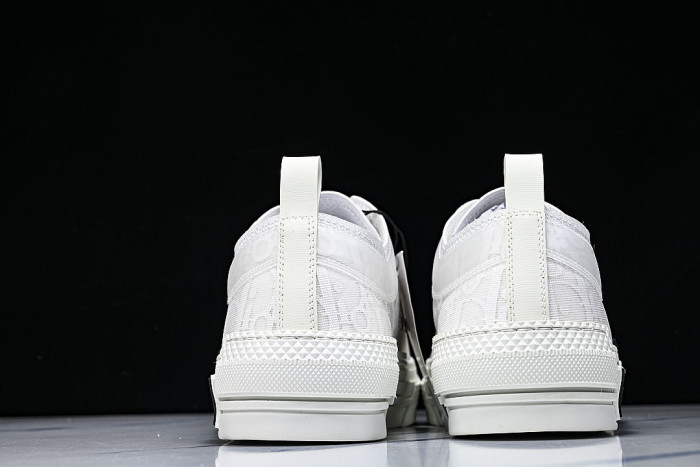 MEN'S LOW TOP PRINT B23 LACE UP FLAT SHOES COMBINED WITH CASUAL SPORTS SHOES WHITE/OFF WHITE