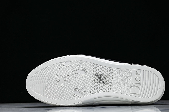 MEN'S LOW TOP PRINT B23 LACE UP FLAT SHOES COMBINED WITH CASUAL SPORTS SHOES BLACK/INKINESS