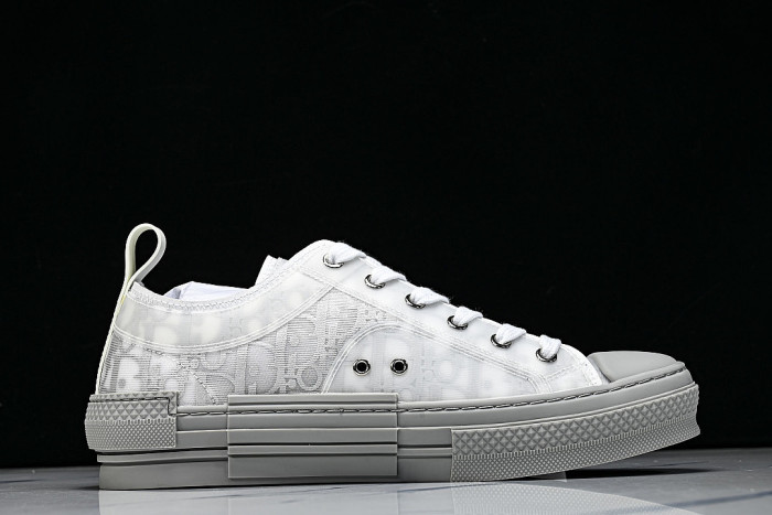 MEN'S LOW TOP PRINT B23 LACE UP FLAT SHOES COMBINED WITH CASUAL SPORTS SHOES DARK GRAY/GREY
