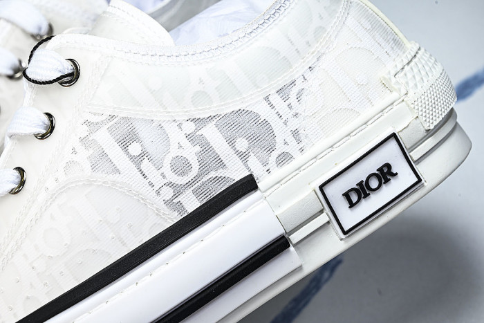MEN'S LOW TOP PRINT B23 LACE UP FLAT SHOES COMBINED WITH CASUAL SPORTS SHOES WHITE/OFF WHITE