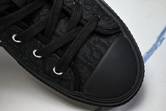 NEW STYLE MEN'S AND WOMEN'S SHOES OBLIQUE PRINTING B23 HIGH TOP SPORTS SHOES BLACK/INKINESS
