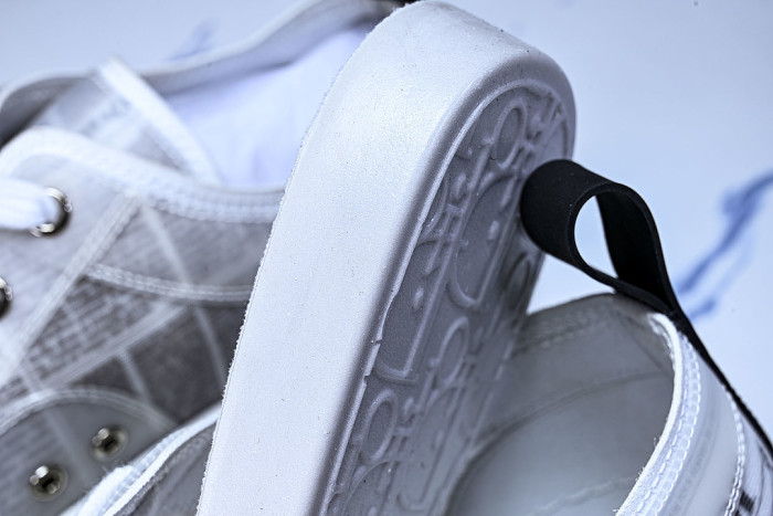 MEN'S LOW TOP PRINT B23 LACE UP FLAT SHOES COMBINED WITH CASUAL SPORTS SHOES LIGHT GRAY/GREY