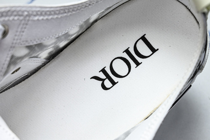 MEN'S LOW TOP PRINT B23 LACE UP FLAT SHOES COMBINED WITH CASUAL SPORTS SHOES LIGHT GRAY/GREY