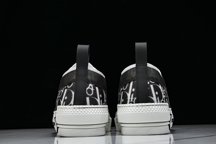 MEN'S LOW TOP PRINT B23 LACE UP FLAT SHOES COMBINED WITH CASUAL SPORTS SHOES BLACK/INKINESS