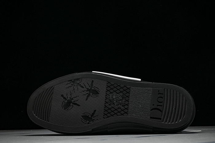 MEN'S LOW TOP PRINT B23 LACE UP FLAT SHOES COMBINED WITH CASUAL SPORTS SHOES BLACK/INKINESS