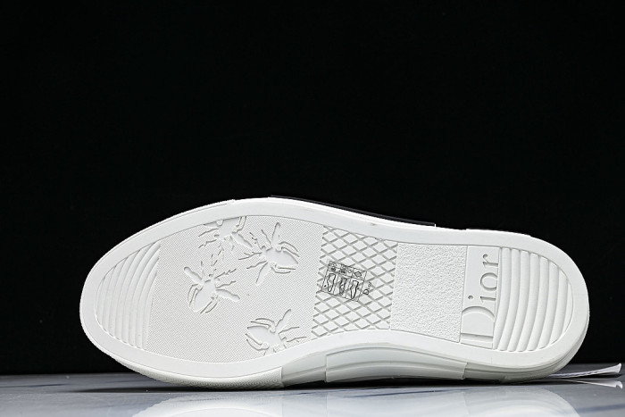 MEN'S LOW TOP PRINT B23 LACE UP FLAT SHOES COMBINED WITH CASUAL SPORTS SHOES WHITE/OFF WHITE