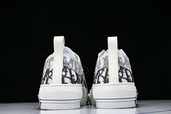MEN'S LOW TOP PRINT B23 LACE UP FLAT SHOES COMBINED WITH CASUAL SPORTS SHOES LIGHT GRAY/GREY