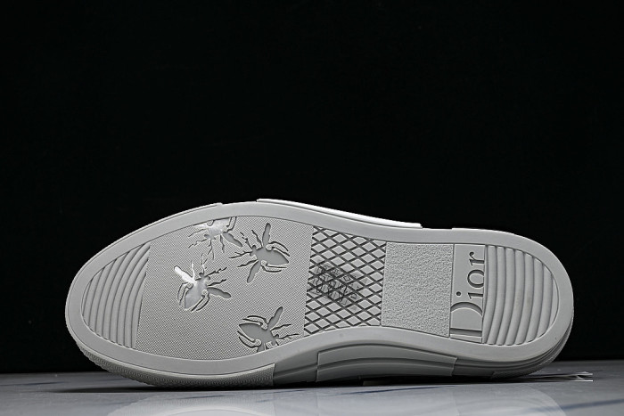MEN'S LOW TOP PRINT B23 LACE UP FLAT SHOES COMBINED WITH CASUAL SPORTS SHOES DARK GRAY/GREY