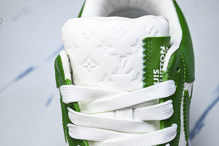 AIR FORCE 1 LOW LACE UP CASUAL SNEAKERS DARK GREEN/GREEN