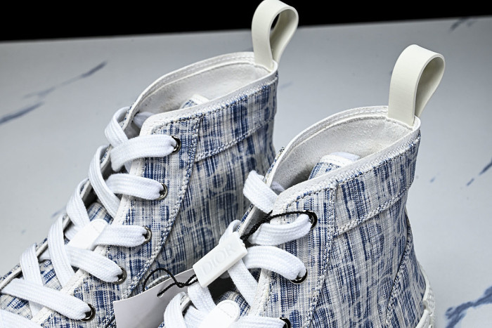 NEW STYLE MEN'S AND WOMEN'S SHOES OBLIQUE PRINTING B23 HIGH TOP SPORTS SHOES LIGHT GRAY/GREY