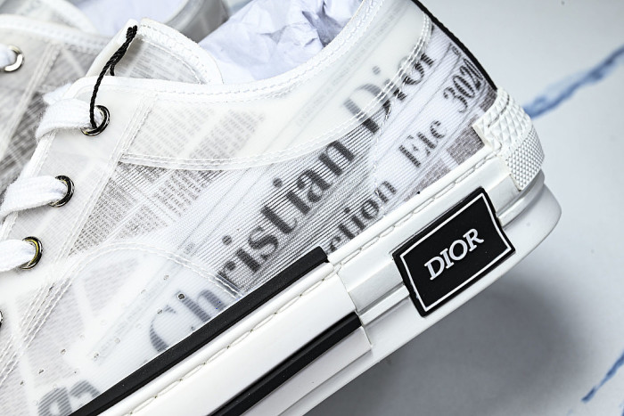 MEN'S LOW TOP PRINT B23 LACE UP FLAT SHOES COMBINED WITH CASUAL SPORTS SHOES LIGHT GRAY/GREY