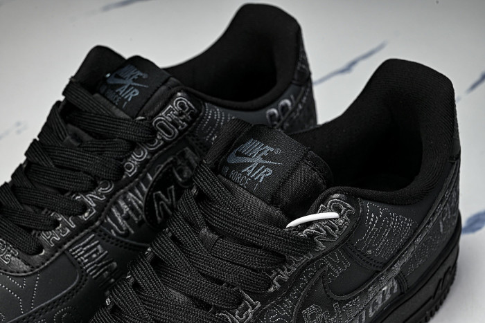 II1549-001 AIR FORCE 1 LOW BLACK/BLACK/ANTHRACITE