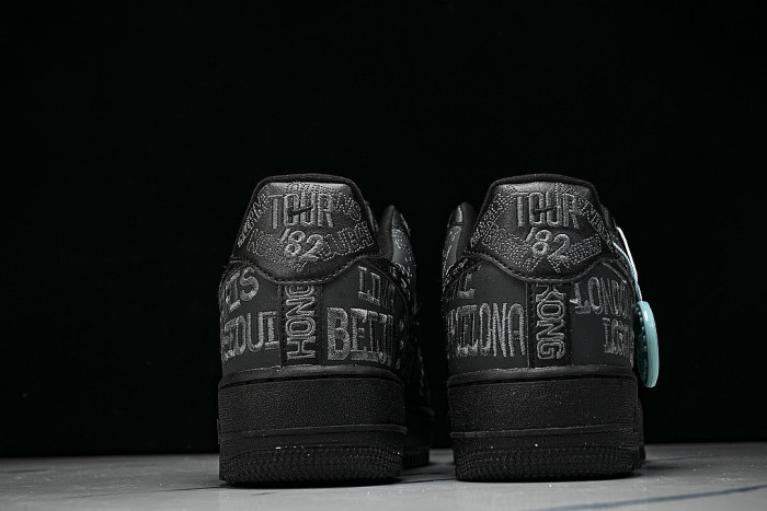 II1549-001 AIR FORCE 1 LOW BLACK/BLACK/ANTHRACITE