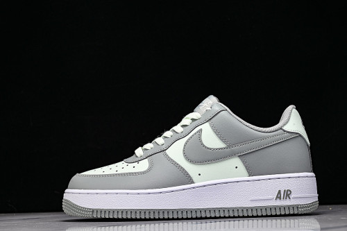 FJ4146-302 AIR FORCE 1 07 LOW CASUAL SNEAKERS GREY/GREEN