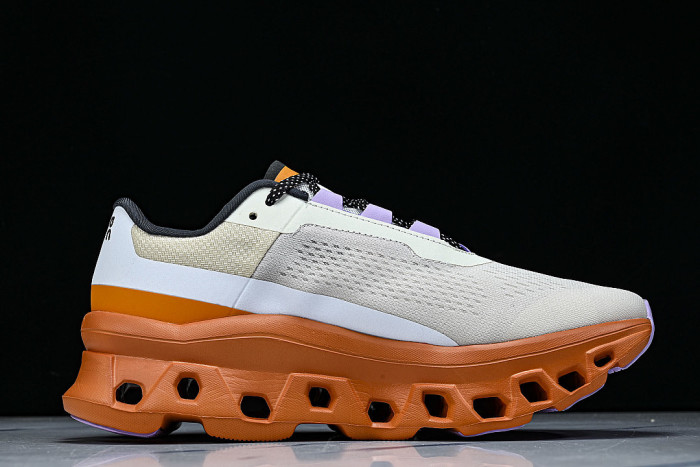 ON RUNNING CLOUDMONSTER 2 BEIGE/ORANGE/WHITE/BLACK/PURPLE