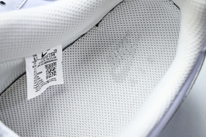FJ4146-134 AIR FORCE 1 07 LOW CASUAL SNEAKERS WHITE/GREY/WHITE